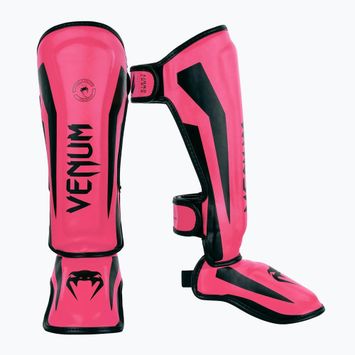 Ochraniacze piszczeli dziecięce Venum Elite Shin Exclusive neo pink