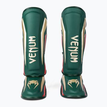 Ochraniacze piszczeli i stóp Venum Elite Standup Shin Guards green