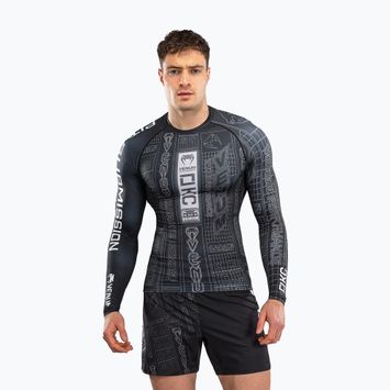 Rashguard longsleeve męski Venum Karate Combat black/grey