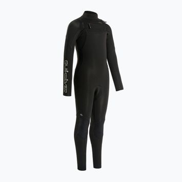 Pianka do pływania dziecięca Quiksilver 3/2 mm Everyday Sessions Chest Zip black