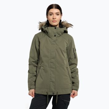 Kurtka snowboardowa damska ROXY Meade deep lichen green