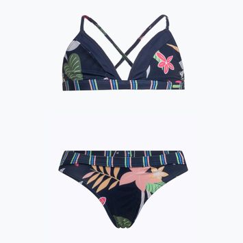 Strój kąpielowy dwuczęściowy dziecięcy ROXY Vacay For Life Athletic Set mood indigo alma swim