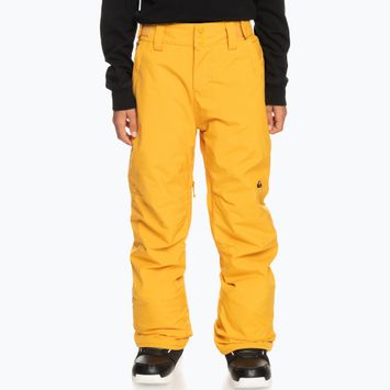 Spodnie snowboardowe dziecięce Quiksilver Estate Youth mineral yellow