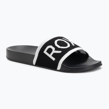 Klapki damskie ROXY Slippy Knit black