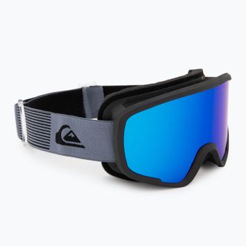 Gogle snowboardowe dziecięce Quiksilver Shredder Boy flint stone/blue ml