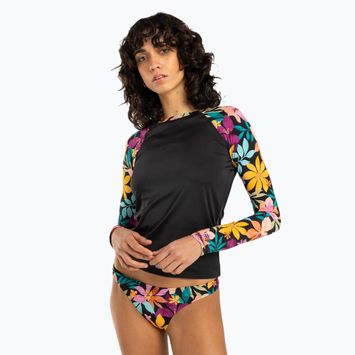 Longsleeve do pływania damski Billabong Surf Capsule night tropical