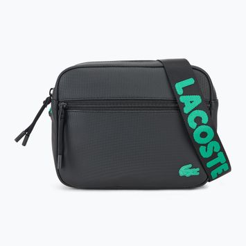 Saszetka męska Lacoste NH4798TX jacquard webbing noir