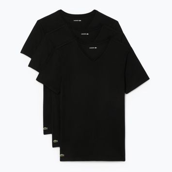 Koszulka męska Lacoste TH9008 3-pak black