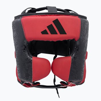 Kask bokserski adidas Combat 50 HG black/red