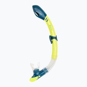 Fajka do snorkelingu Aqualung Gobi Dry fluo yellow/pert