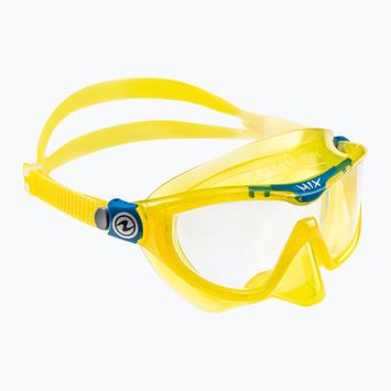 Maska do snorkelingu dziecięca Aqualung Mix yellow/petrol