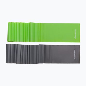 Zestaw gum do ćwiczeń Schildkröt Set of 2 Resistance Bands czarna i zielona 960120