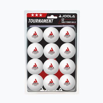 Piłeczki do tenisa stołowego JOOLA Tournament 40+ 12 szt. white