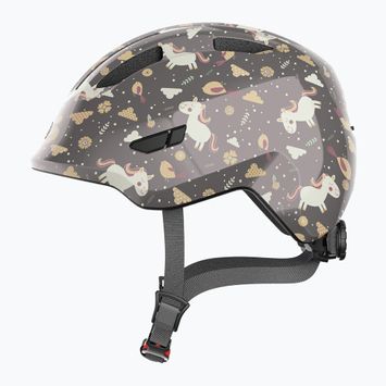Kask rowerowy dziecięcy ABUS Smiley 3.0 grey horse