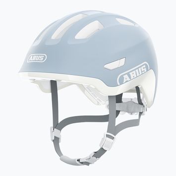 Kask rowerowy dziecięcy ABUS Smiley 3.0 ACE LED pure aqua