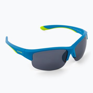 Okulary przeciwsłoneczne dziecięce Alpina Junior Flexxy Youth HR blue lime matt/black