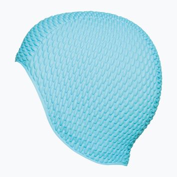 Czepek pływacki damski Fashy Thermo Bubble turquoise