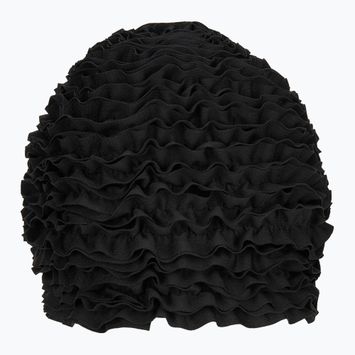 Czepek pływacki damski Fashy Exclusive Frill black