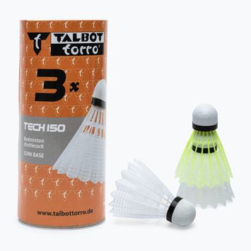 Lotki do badmintona Talbot-Torro Tech 150 Synthetic 3 szt.