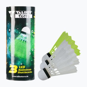 Lotki do badmintona Talbot-Torro Federball Magic Night LED 3 szt.
