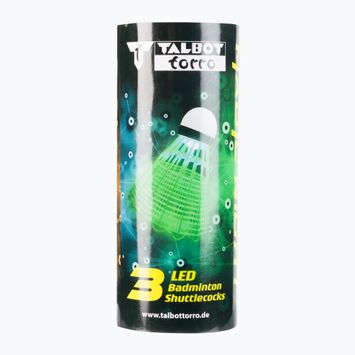 Lotki do badmintona Talbot-Torro Federball Magic Night LED 3 szt.