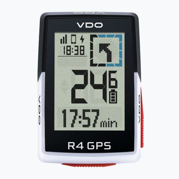 Licznik rowerowy VDO R4 GPS Top Mount Set
