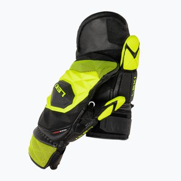 Rękawice narciarskie męskie LEKI WCR Venom SL 3D Mitt black ice/lemon