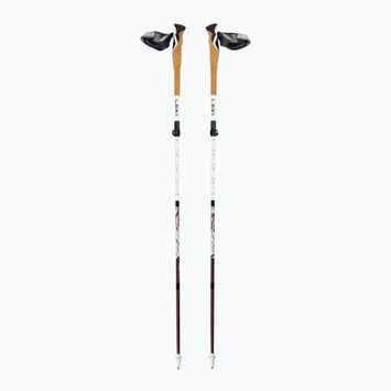 Kije trekkingowe LEKI Cross Trail FX Superlite Compact white/mint/black