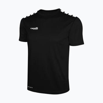 Koszulka piłkarska dziecięca Cappelli Cs One Youth Jersey Ss black/white