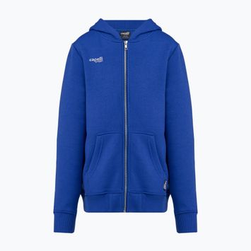 Bluza piłkarska dziecięca Capelli Basics Youth Zip Hoodie royal blue