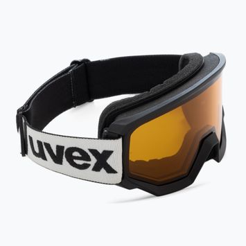 Gogle narciarskie UVEX Athletic LGL black/lasergold lite blue