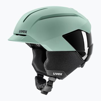 Kask narciarski UVEX Levitate MIPS oxid green/black matt