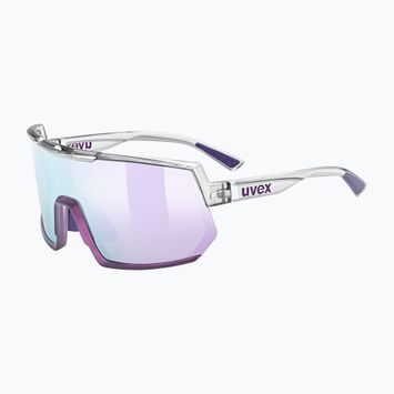 Okulary przeciwsłoneczne UVEX Sportstyle 235 clear/metallic purple/mirror lavender