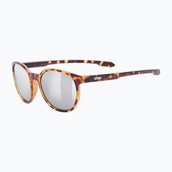 Okulary przeciwsłoneczne UVEX LGL 54 havanna matt/litemirror silver