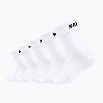 Skarpety dziecięce Skechers Mesh Ventilation 5 par white