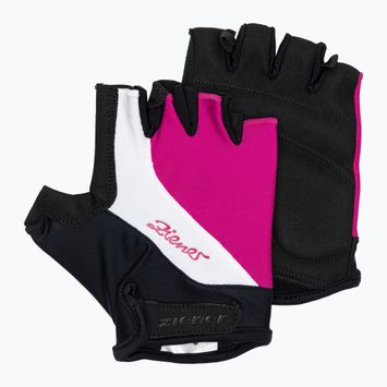 Rękawiczki rowerowe damskie ZIENER MTB Corynna Lady fuchsia