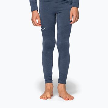 Spodnie termoaktywne dziecięce Salewa Zebru Medium Warm AMR dark denim