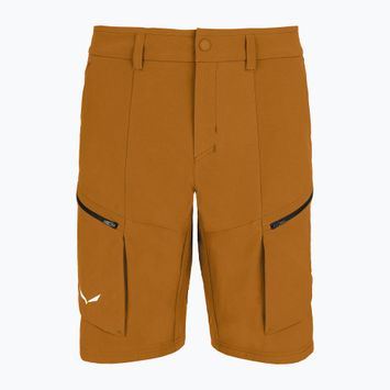 Spodenki trekkingowe męskie Salewa Puez DST Cargo golden brown