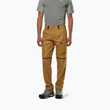Spodnie trekkingowe męskie Salewa Puez Hemp/Dst 2/1 golden brown