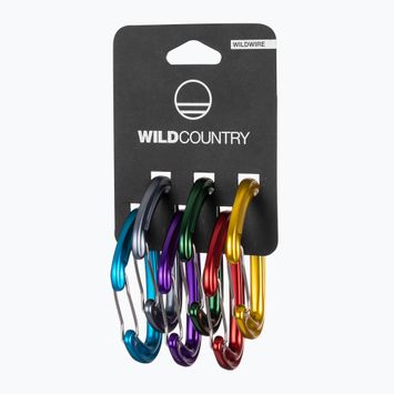 Zestaw karabinków Wild Country Wildwire Rack 6 szt.