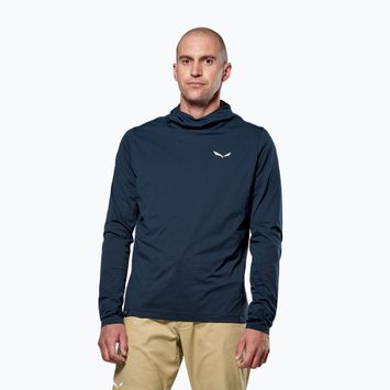 Bluza trekkingowa męska Salewa Puez Sun Hoodie navy blazer