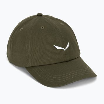 Czapka z daszkiem Salewa Eagle Logo dark olive