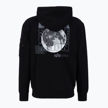 Bluza męska Alpha Industries Dark Side black / reflective