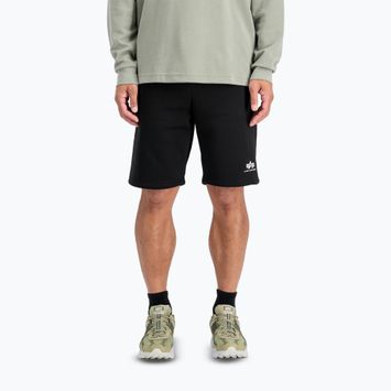 Spodenki męskie Alpha Industries Basic Small Logo II black