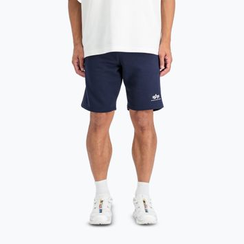 Spodenki męskie Alpha Industries Basic Small Logo II ultra navy