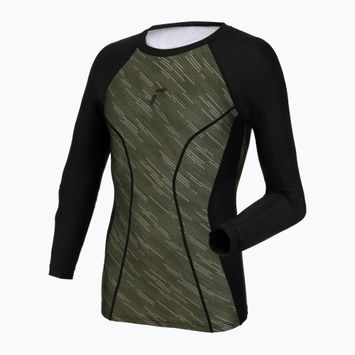 Longsleeve bramkarski Reusch Padded Eco Undershirt black/desert green