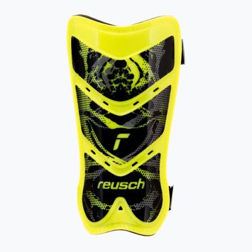 Ochraniacze na golenie Reusch Shinguard Attrakt Lite safety yellow/black