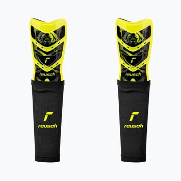 Ochraniacze na golenie Reusch Shinguard Attrakt Supreme safety yellow/black