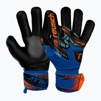 Rękawice bramkarskie Reusch Attrakt Infinity NC Junior electric blue/shocking orange/black