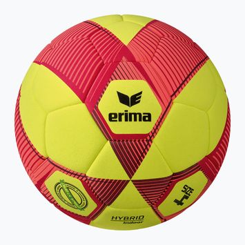 Piłka do piłki nożnej ERIMA Hybrid Indoor yellow/red rozmiar 4